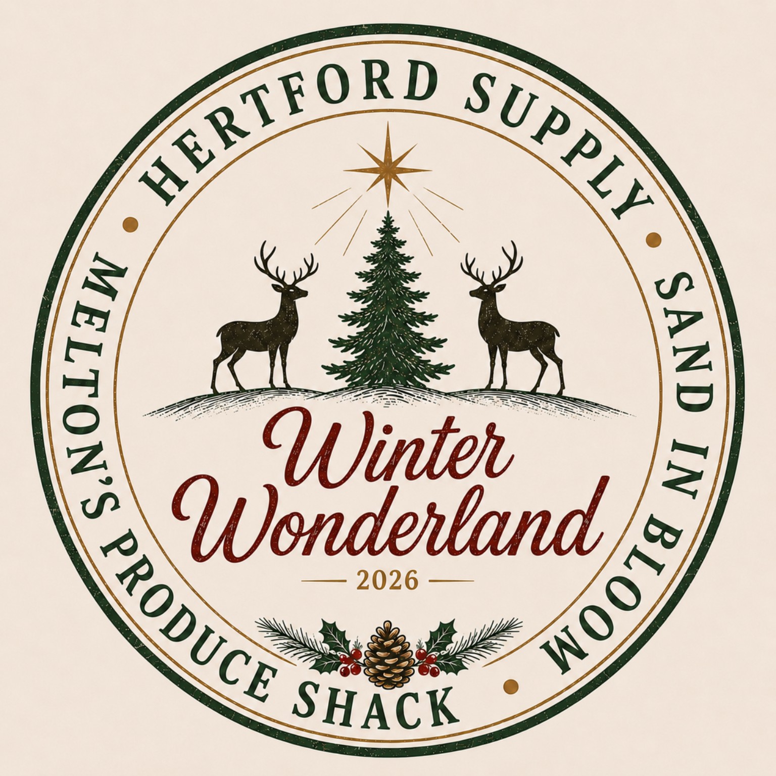 The Winter Wonderland 2026 commemorative seal.