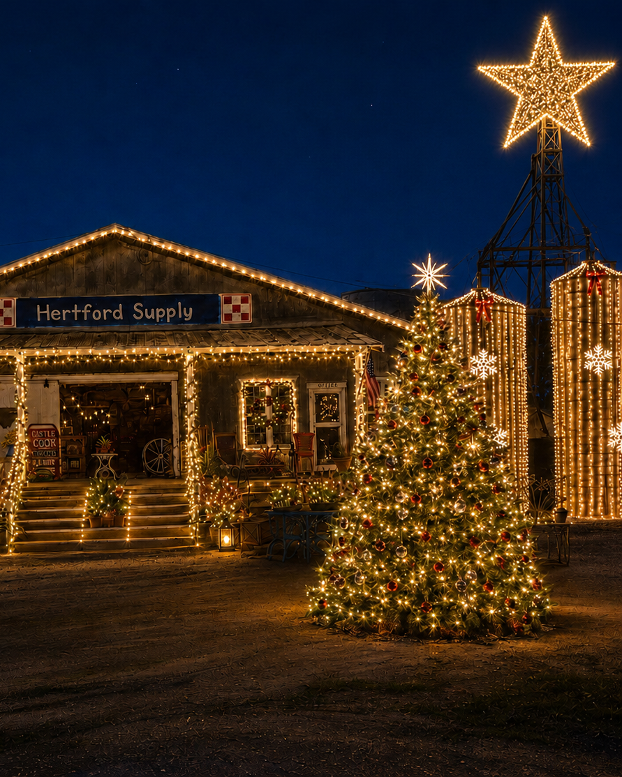 Tree & Silo Lighting Ceremony — 6pm